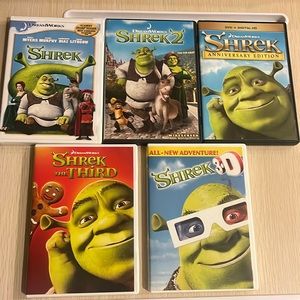 Shrek DVDs